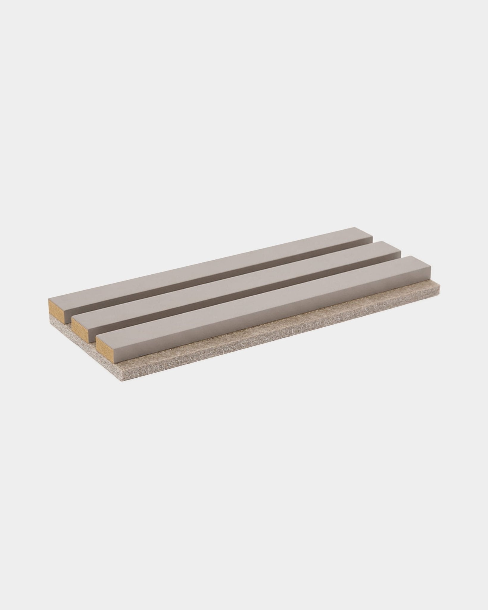 Akupanel | Sample / Colored, Dark Cashmere, Dark Beige Felt